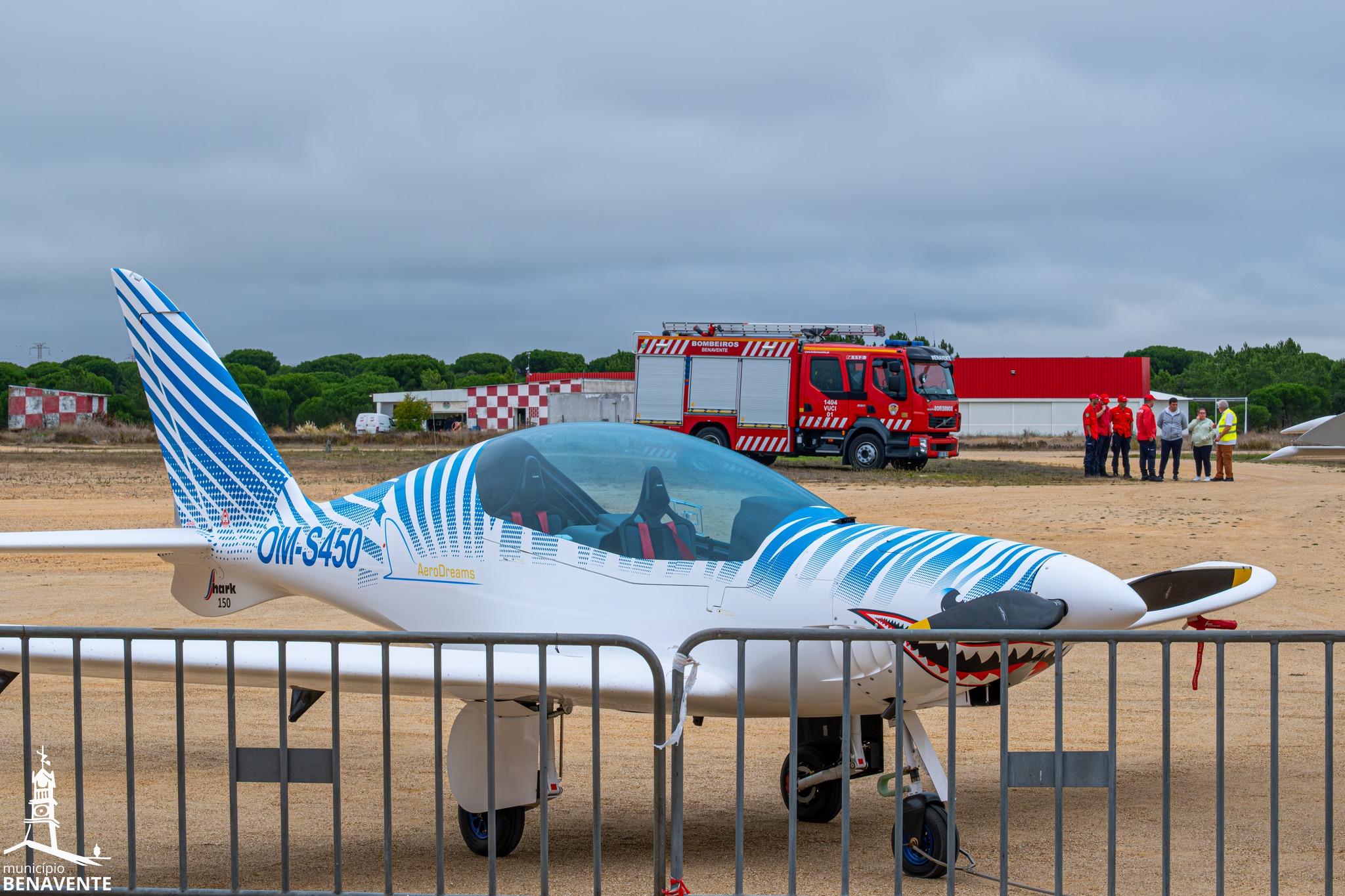 Avião AeroDreams em Benavente
